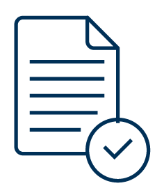 Icon drawing of a document